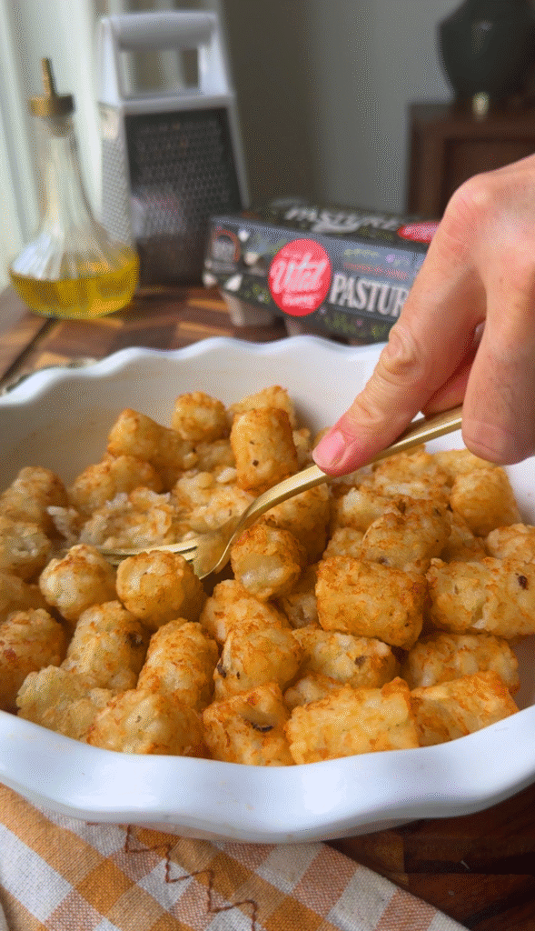 tater tot breakfast pie
