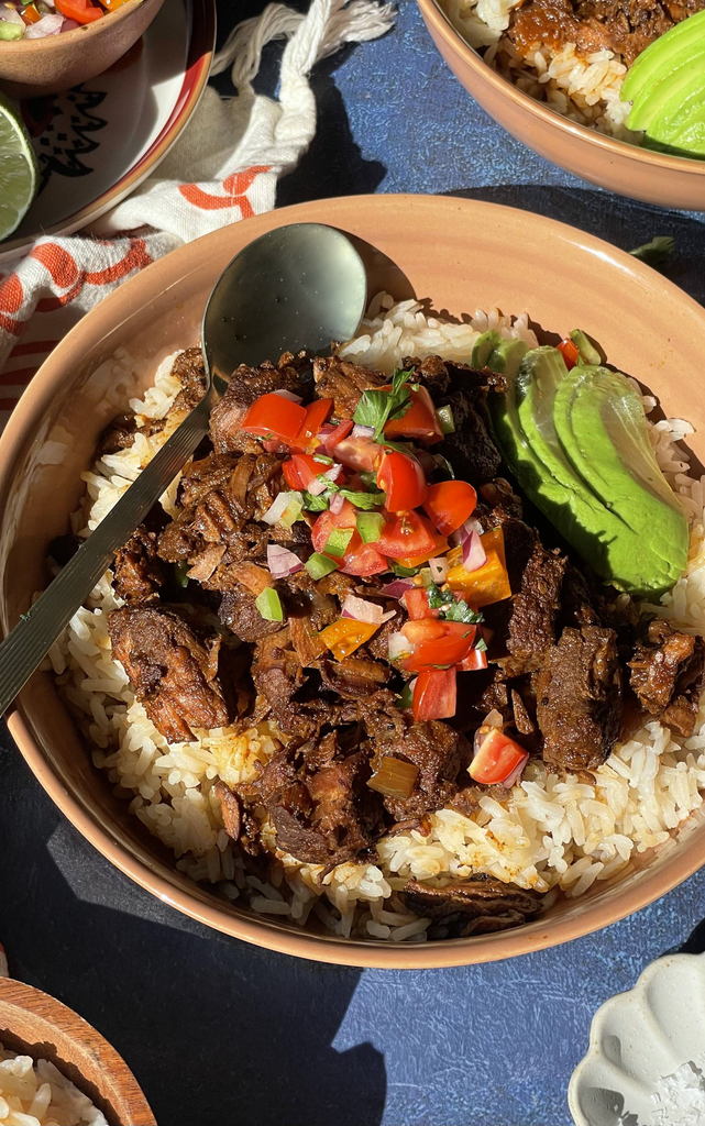 barbacoa beef bowls