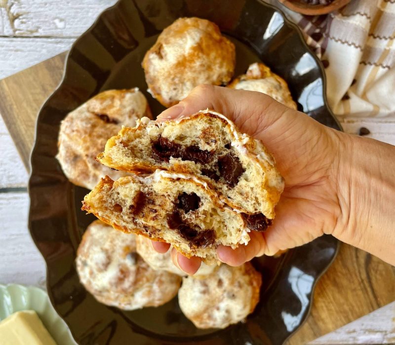Chocolate Chip COttage Cheese Biscuits