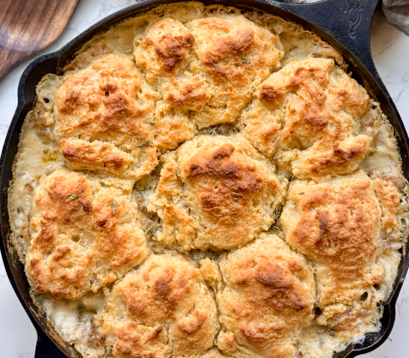 Drop biscuits & gravy