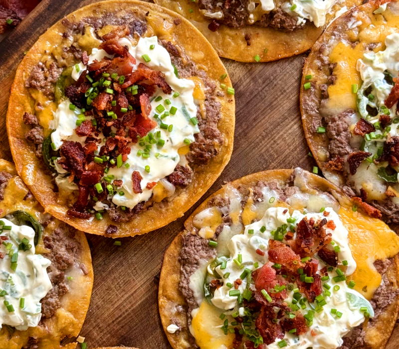 Jalapeno Popper Smash Tacos