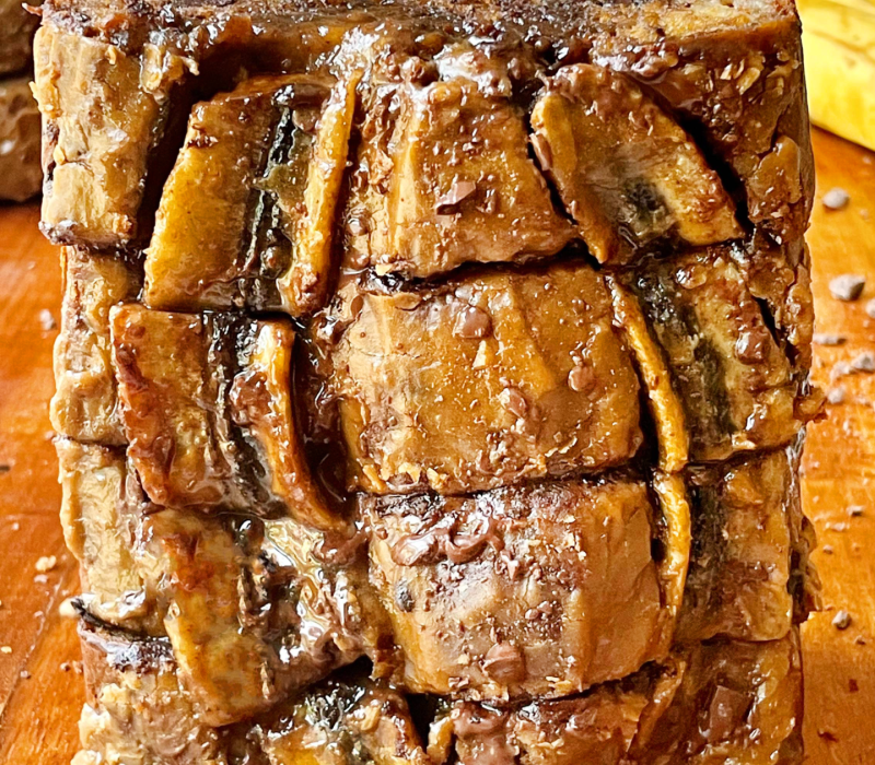 Mocha banana bread pic