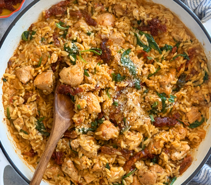 marry Me Chicken Orzo